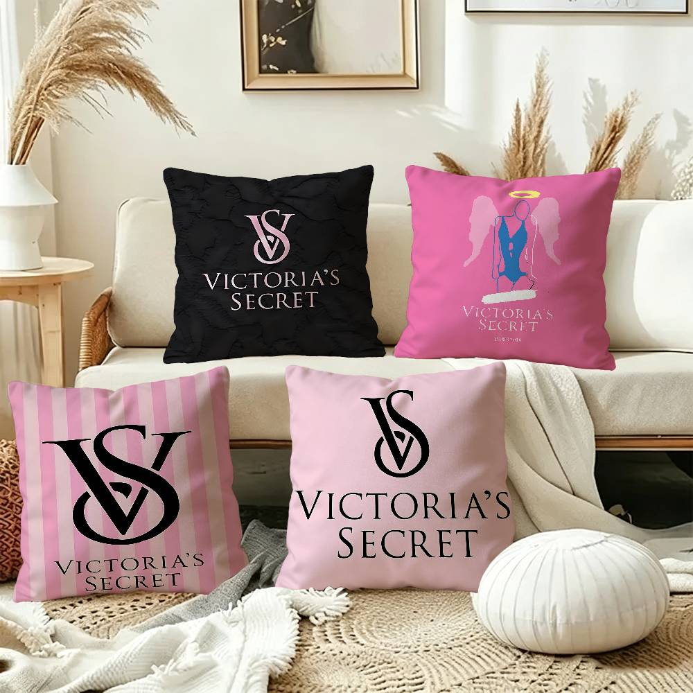 Home Fragrance Victoria Secret - V-Victoria-logo-S-Secret Pillowcases Home Bedding Decorative Pillow