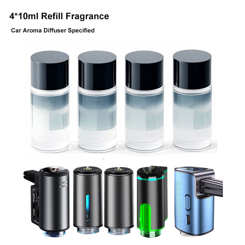 Car Vent Diffuser - 10ml Refill Essential Oil for Car