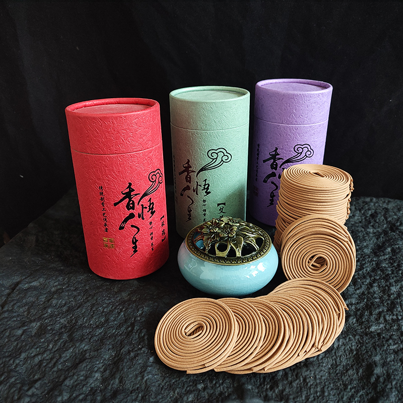 Home Fragrance Lavender - 120 Plate/box Natural Sandalwood Lavender Coil