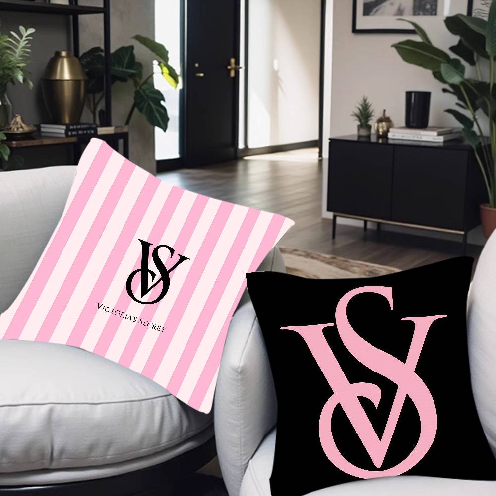 Home Fragrance Victoria Secret - Pink Cushion Cover Decorative Pillow Sofa