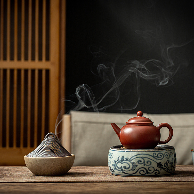 Home Fragrance Zen - Meditation Fragrance Holder Creative Mountain Incense