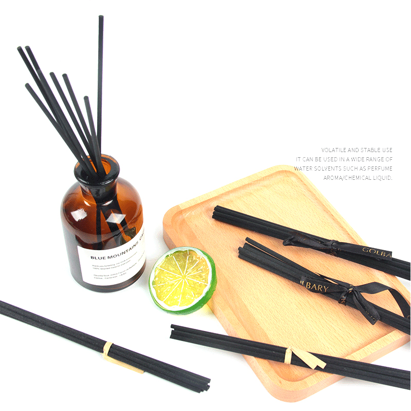 Home Fragrance Best - Best Seller 1000Pcs 25cm×3mm Black Fiber