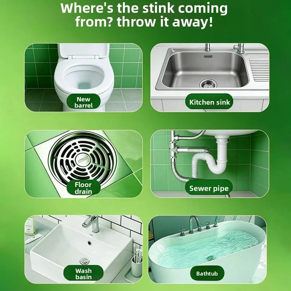 30PCS Odor Removal Sewer Clean - Gel Air Freshener 评论和价格