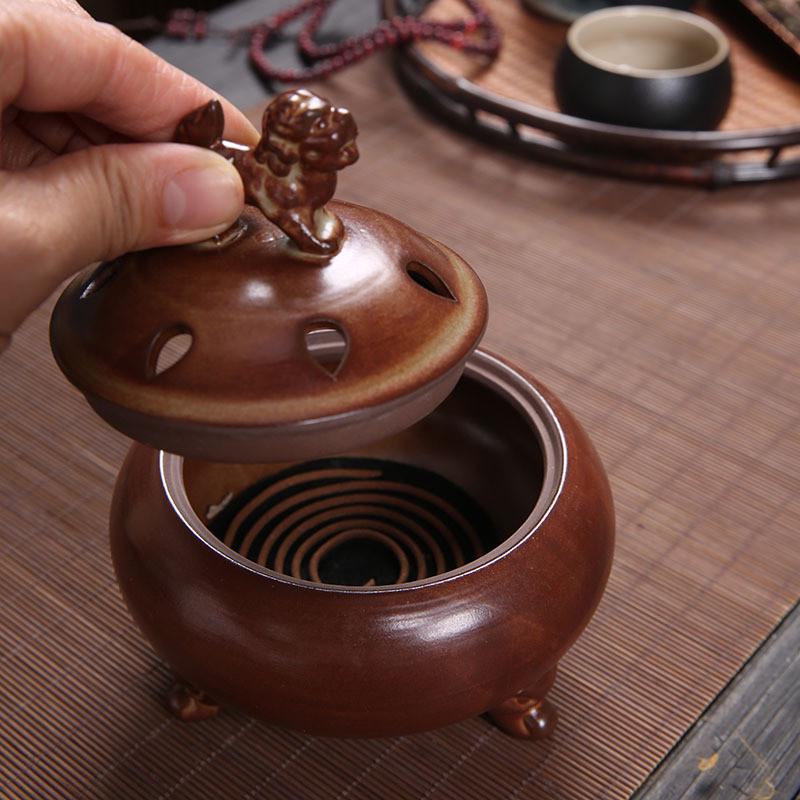 Indoor Ceramic Incense Burner  - Home Fragrance Zen 评论和价格