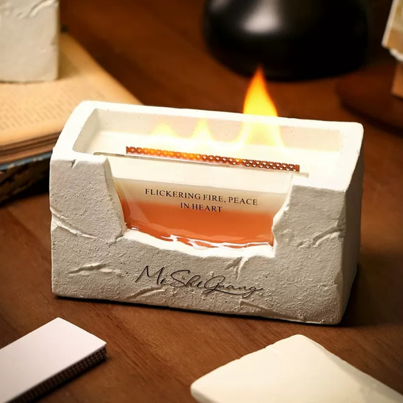 Fireplace Scented Candle, Entr - Home Fragrance Best 评论和价格