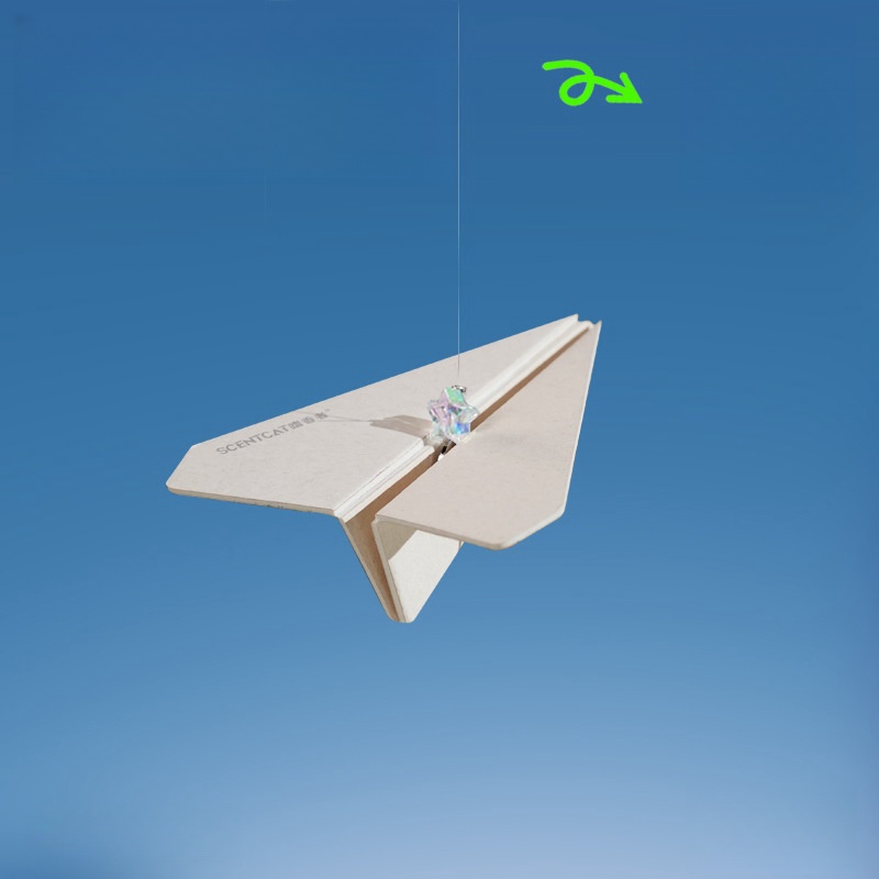 Paper Plane Scent Diffuser Aro - Diffuser Necklace Locket 评论和价格