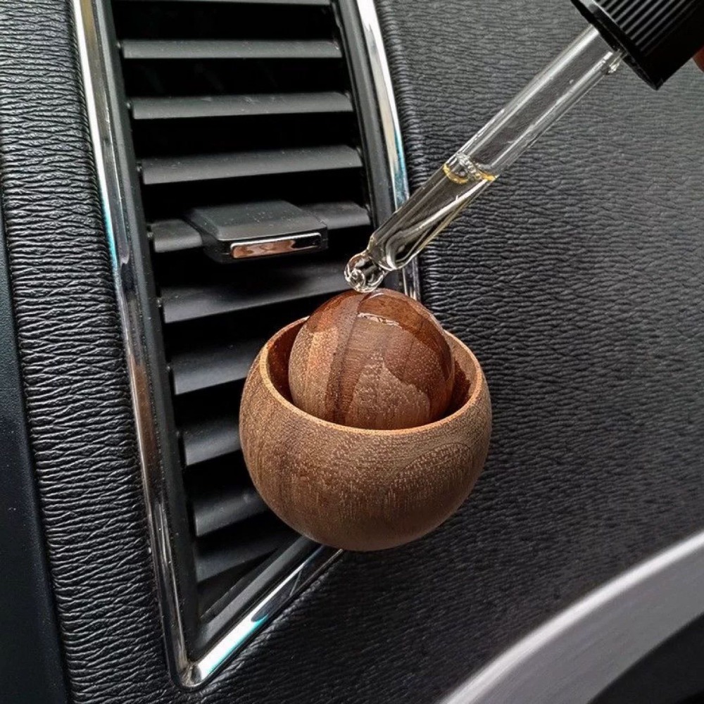 Spherical Wooden Essential Oil - Home Fragrance Lavender 评论和价格