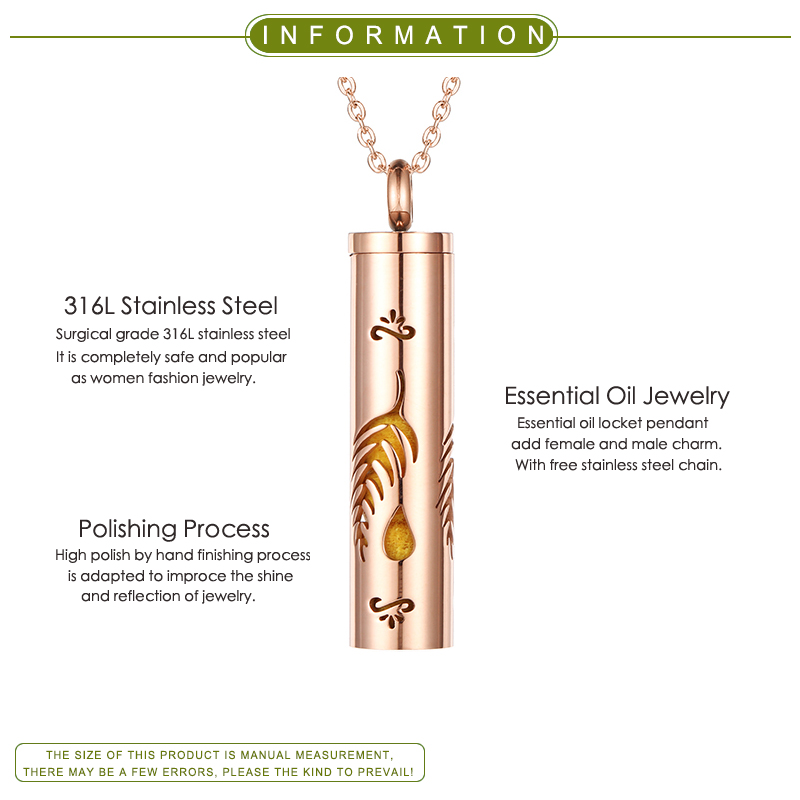 Hot Sale Free Pads Screw Aroma - Diffuser Necklace Locket 评论和价格