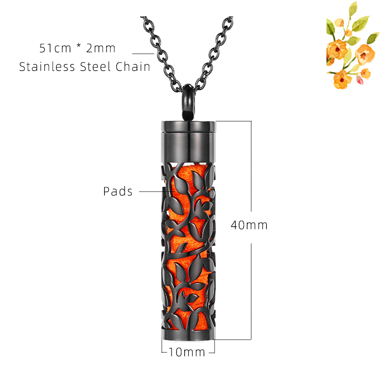 Hot Sale Free Pads Screw Aroma - Diffuser Necklace Locket 评论和价格