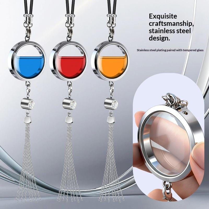 One Metal Car Decoration Penda - Diffuser Necklace Locket 评论和价格