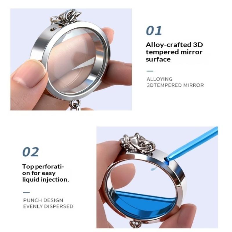 One Metal Car Decoration Penda - Diffuser Necklace Locket 评论和价格