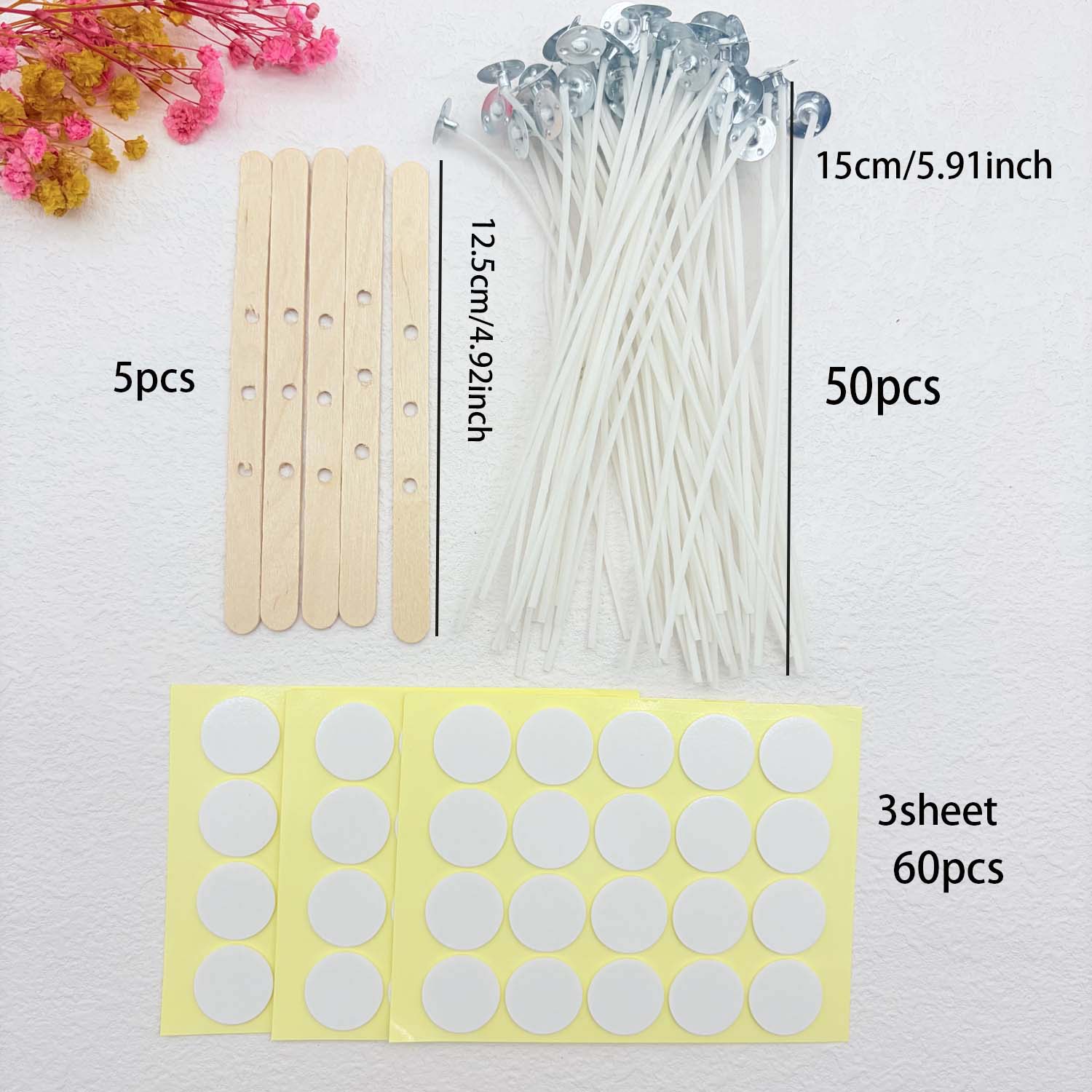 1 SET Candle Making DIY Kits S - Wooden Wick Candle 评论和价格