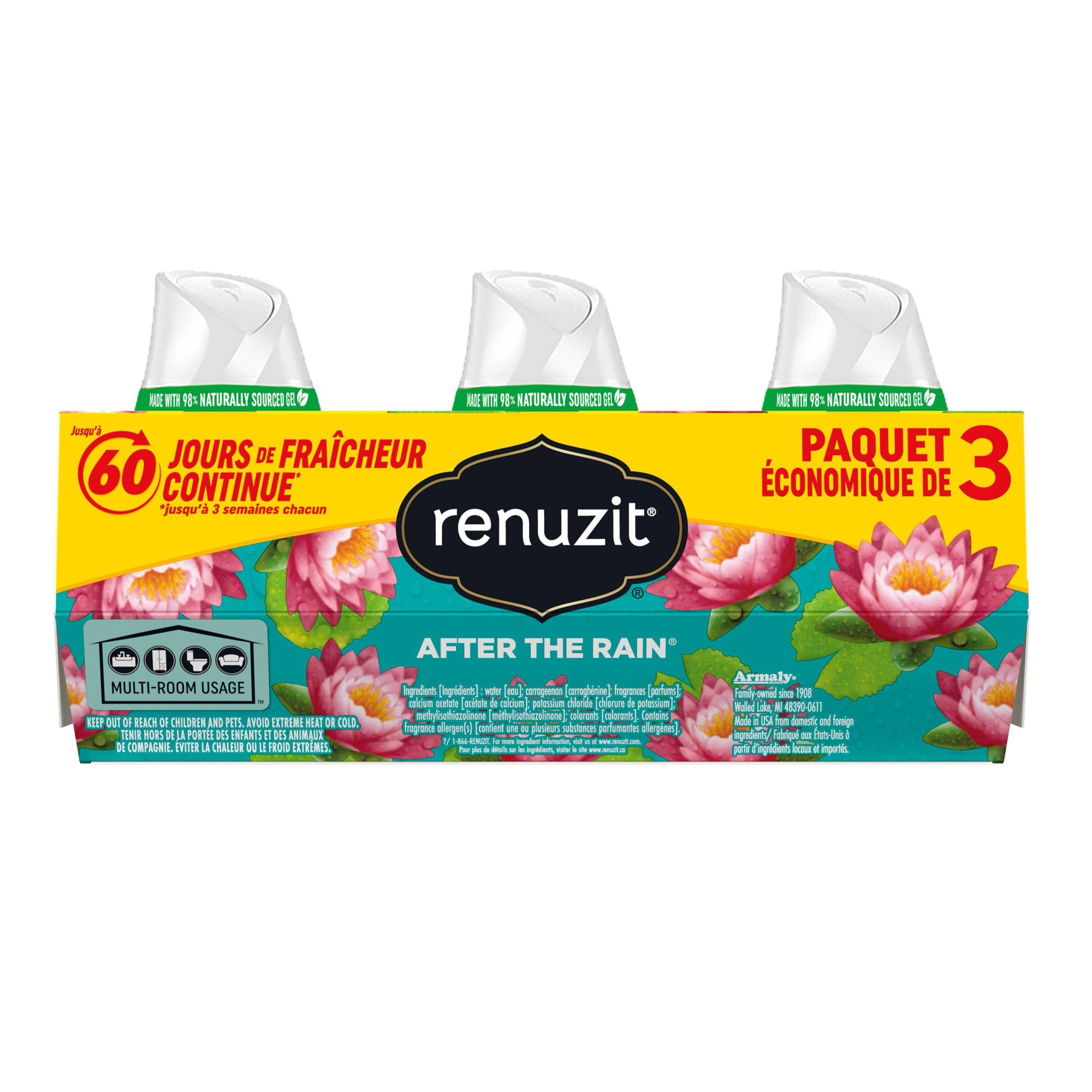 3ct Fresh Scent Gel Air Freshe - Gel Air Freshener 评论和价格