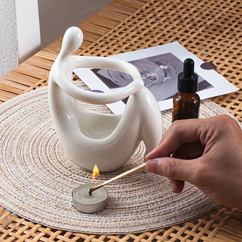 Ceramic Incense Burner Burner  - Home Fragrance Wax Melts 评论和价格