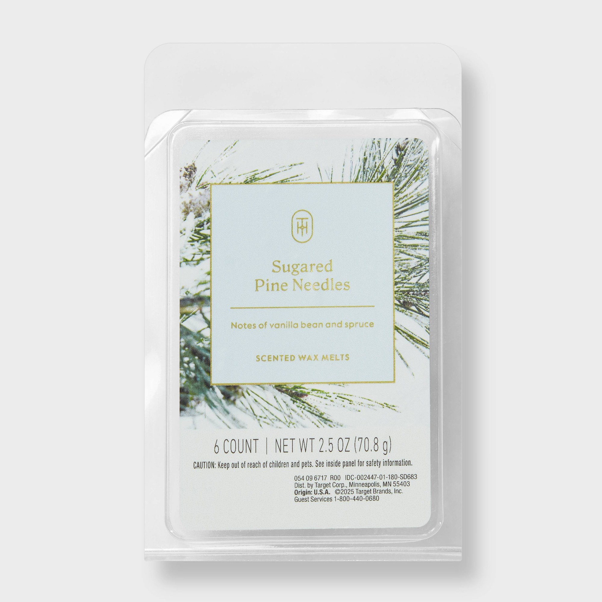 12ct Sugared Pine Needle Wax M - Home Fragrance Wax Melts 评论和价格