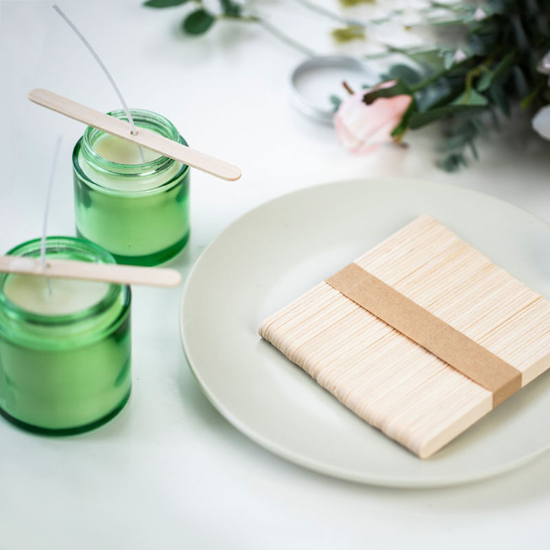 ●50PCS Wooden Candle Wick Hold - Wooden Wick Candle 评论和价格
