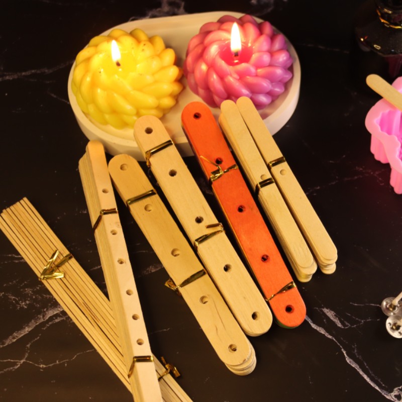 20pcs Wooden Candle Wick Holde - Wooden Wick Candle 评论和价格
