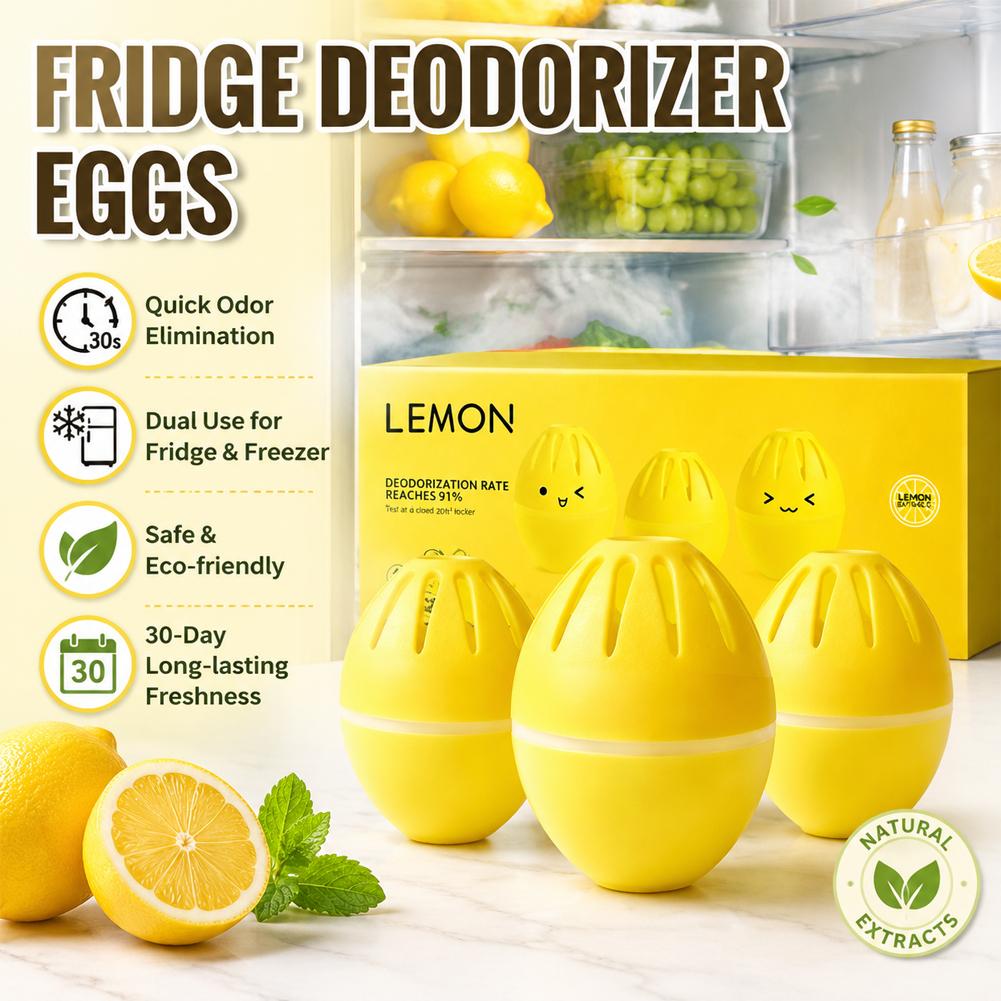 3pcs Fridge Deodorizer Egg, Ge - Gel Air Freshener 评论和价格