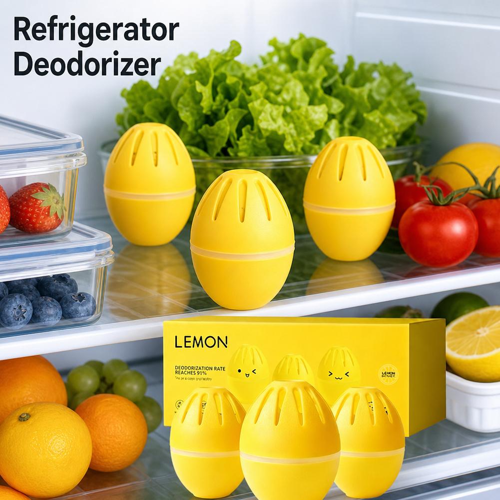 3pcs Fridge Deodorizer Egg, Ge - Gel Air Freshener 评论和价格