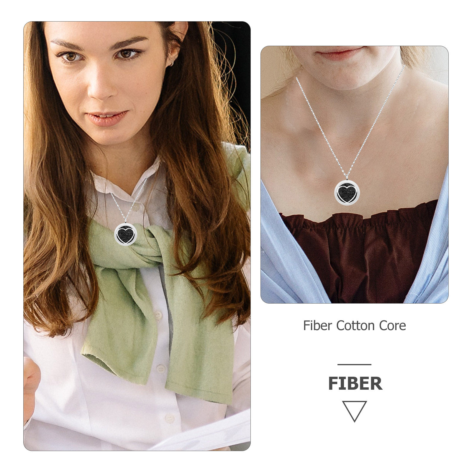 200Pcs Essential Oil Pads Roun - Diffuser Necklace Locket 评论和价格
