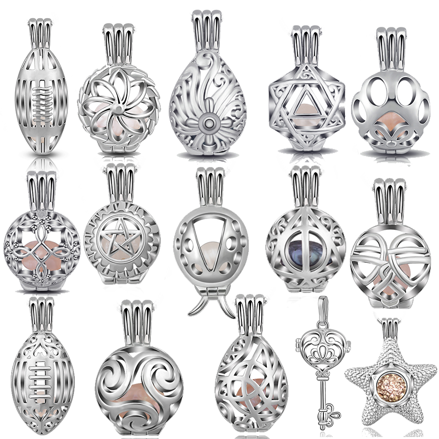 EUDORA Pearl Cage Silver Color - Diffuser Necklace Locket 评论和价格