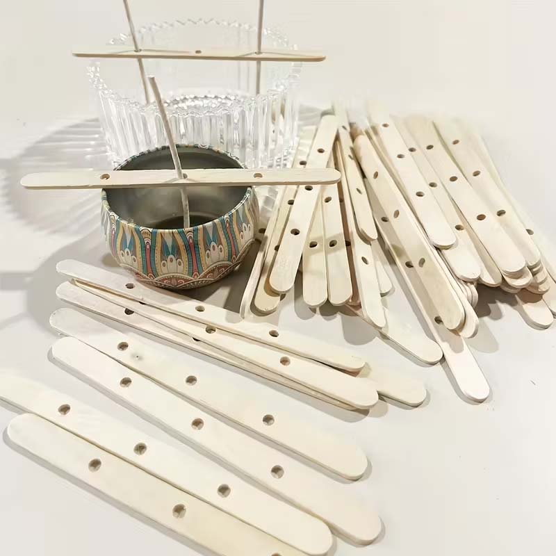 10/20/50pcs Wooden Candle Wick - Wooden Wick Candle 评论和价格