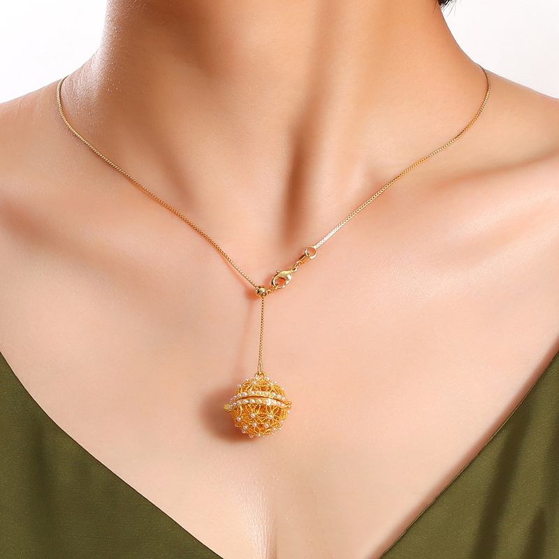 Mexico Chime Oil-Painted Flowe - Diffuser Necklace Locket 评论和价格