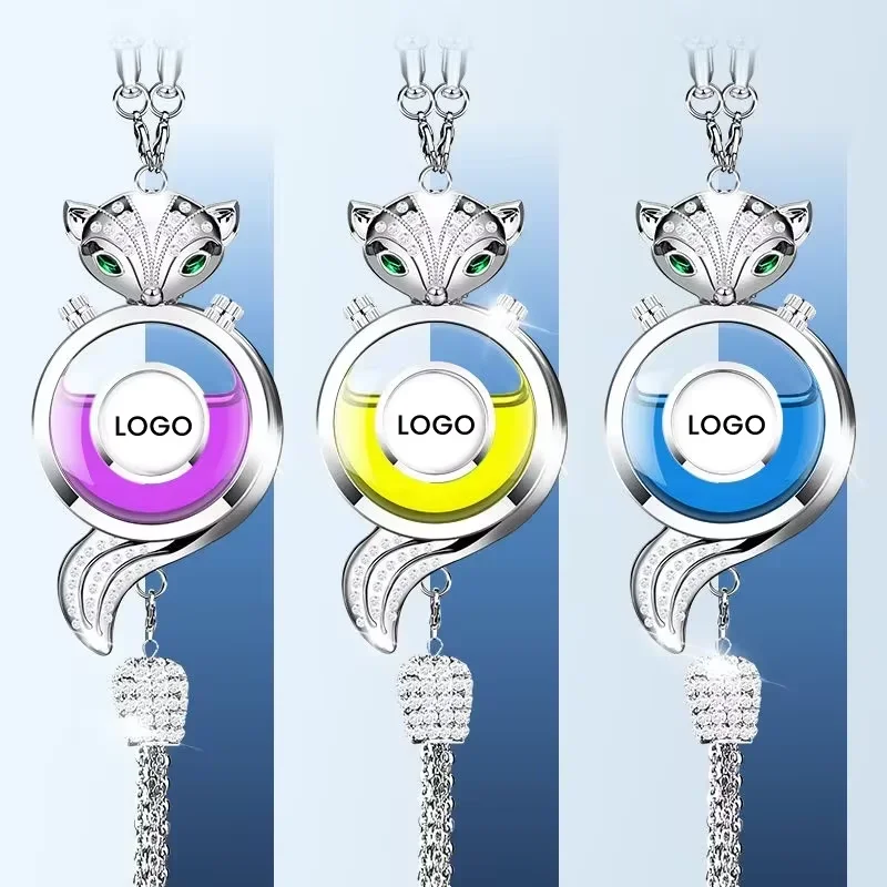 Car Decoration Car DIY Perfume - Diffuser Necklace Locket 评论和价格