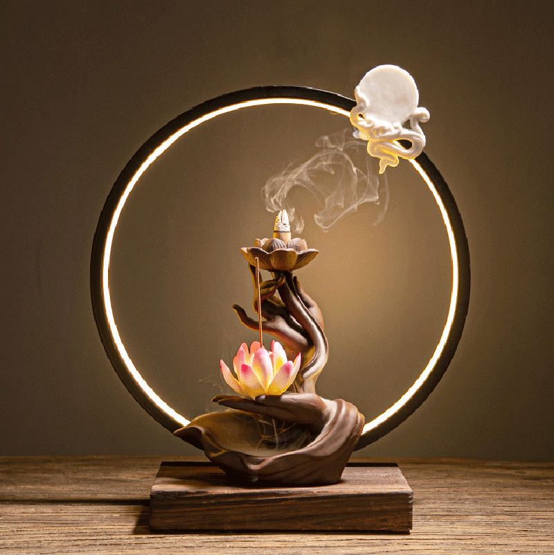 Ceramic Purple Sand Backflow I - Home Fragrance Zen 评论和价格