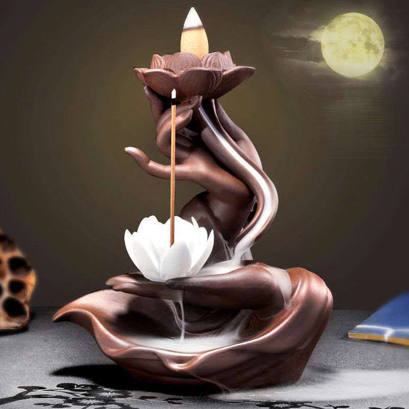 Ceramic Purple Sand Backflow I - Home Fragrance Zen 评论和价格