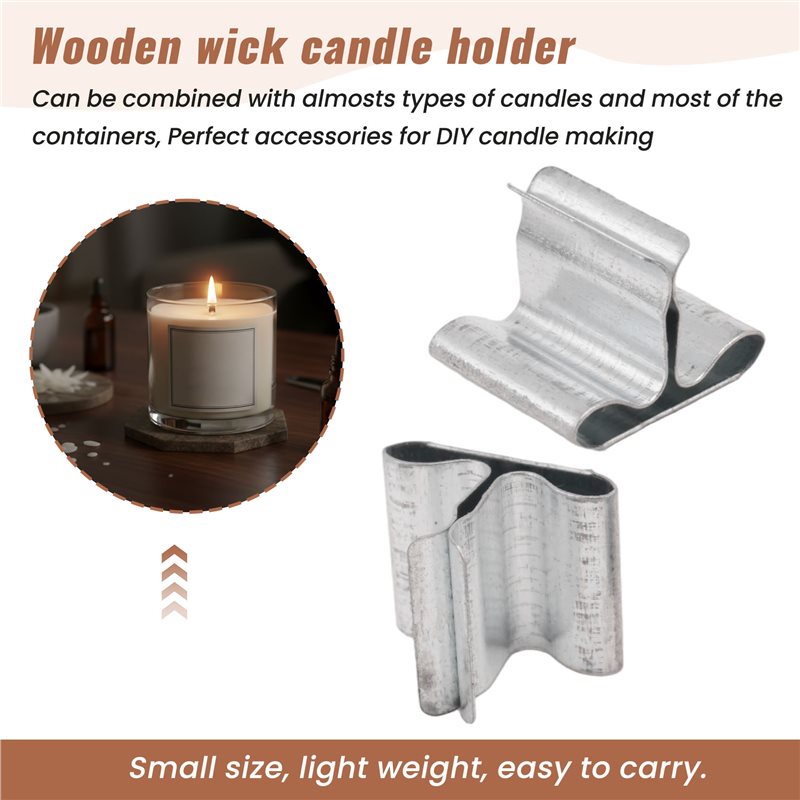 ^Arrival 100 PCS Metal Wick Su - Wooden Wick Candle 评论和价格
