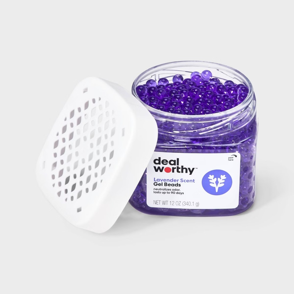 Scented Gel Beads - Lavender - - Gel Air Freshener 评论和价格