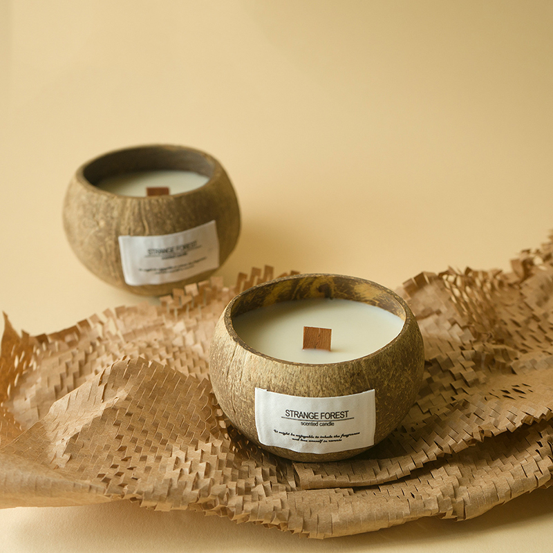 Coconut Shell Aromatherapy Can - Home Fragrance Wax Melts 评论和价格