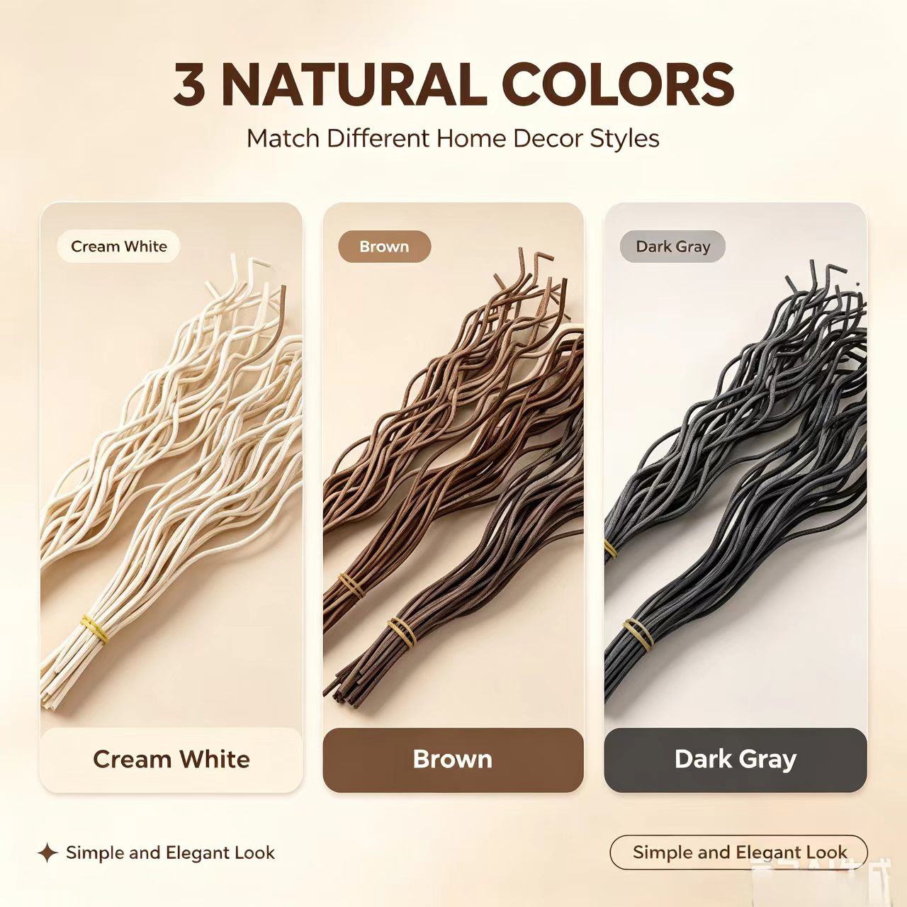 20Pcs Long Wavy Rattan Reed Di - Home Fragrance Wholesale 评论和价格