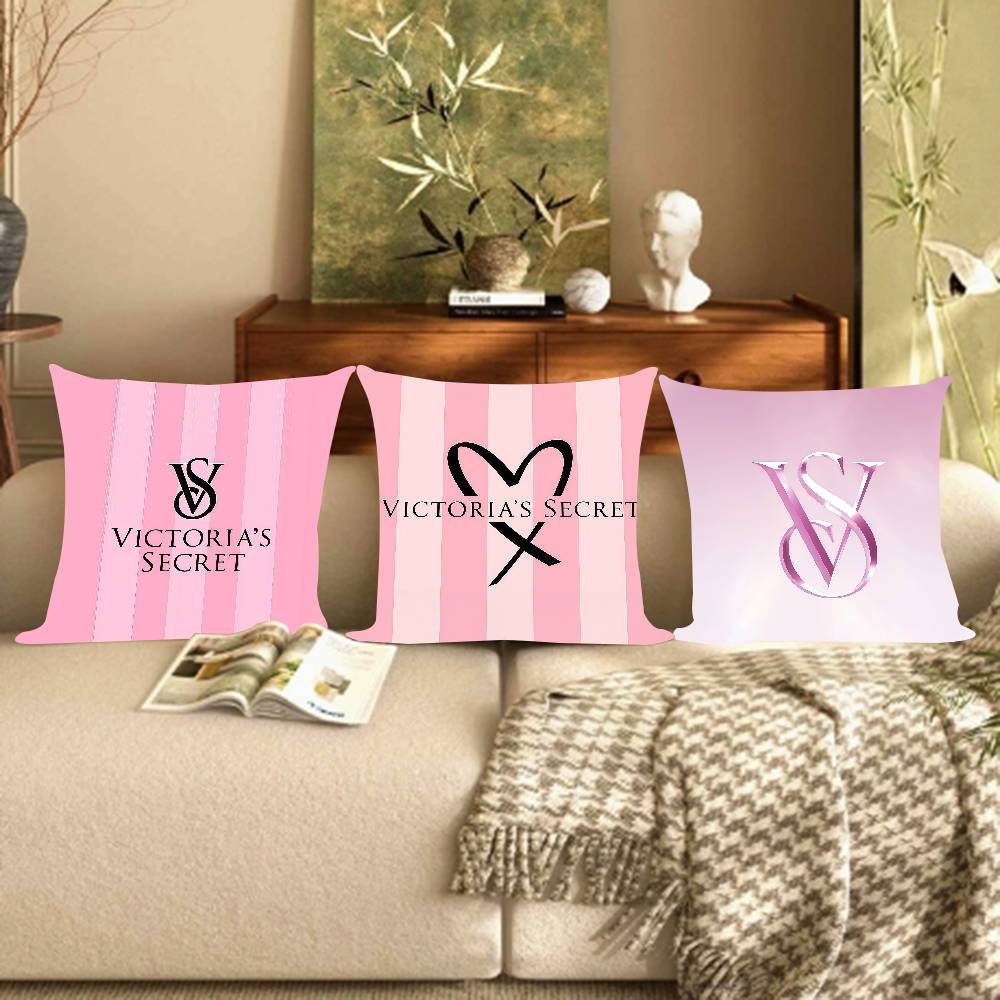 Pink Cushion Cover Decorative  - Home Fragrance Victoria Secret 评论和价格