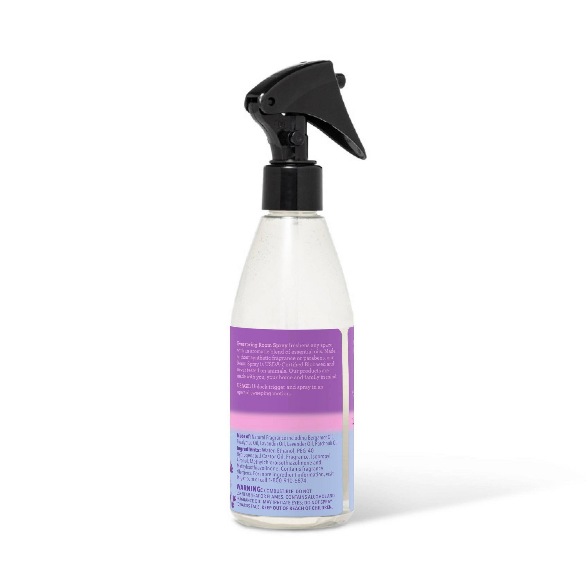Lavender Bergamot Room Spray W - Home Fragrance Lavender 评论和价格