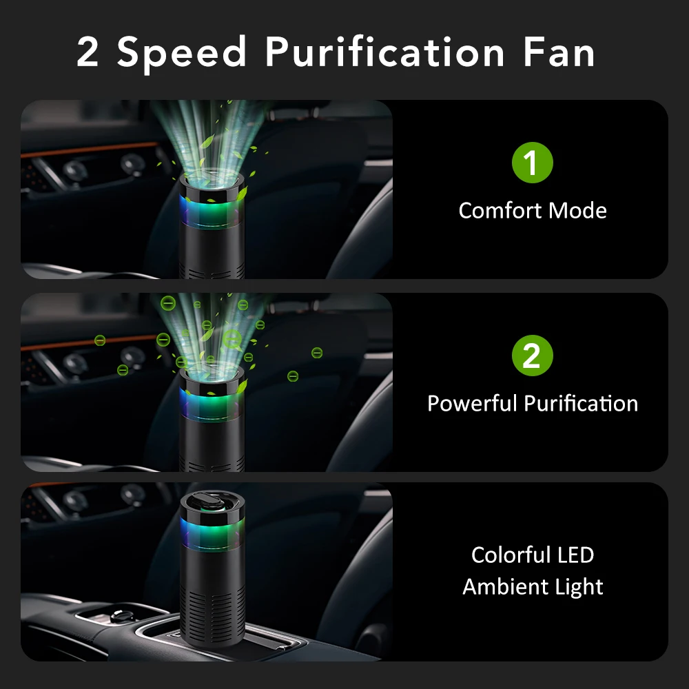 Mini Car Diffuser Purifier Ess - Car Vent Diffuser 评论和价格