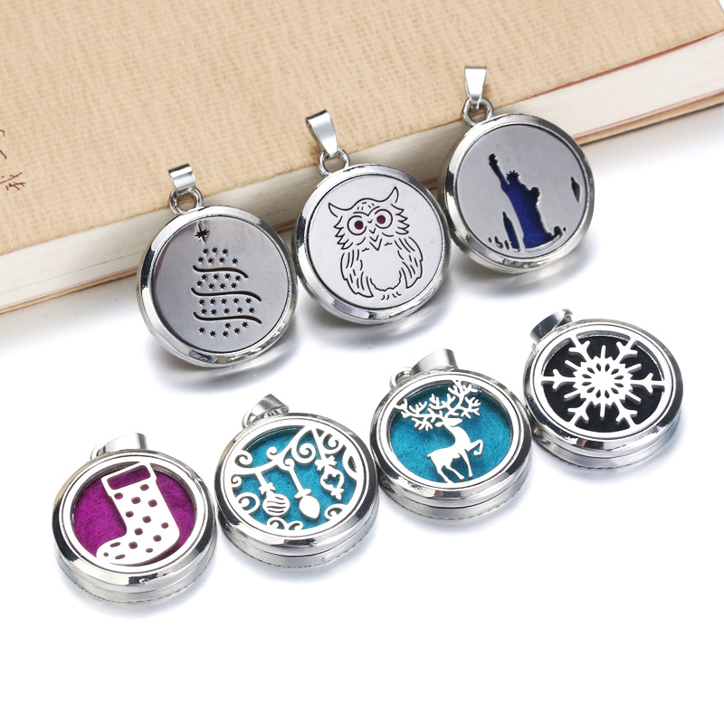 Tree Of Life Aroma Box Necklac - Diffuser Necklace Locket 评论和价格