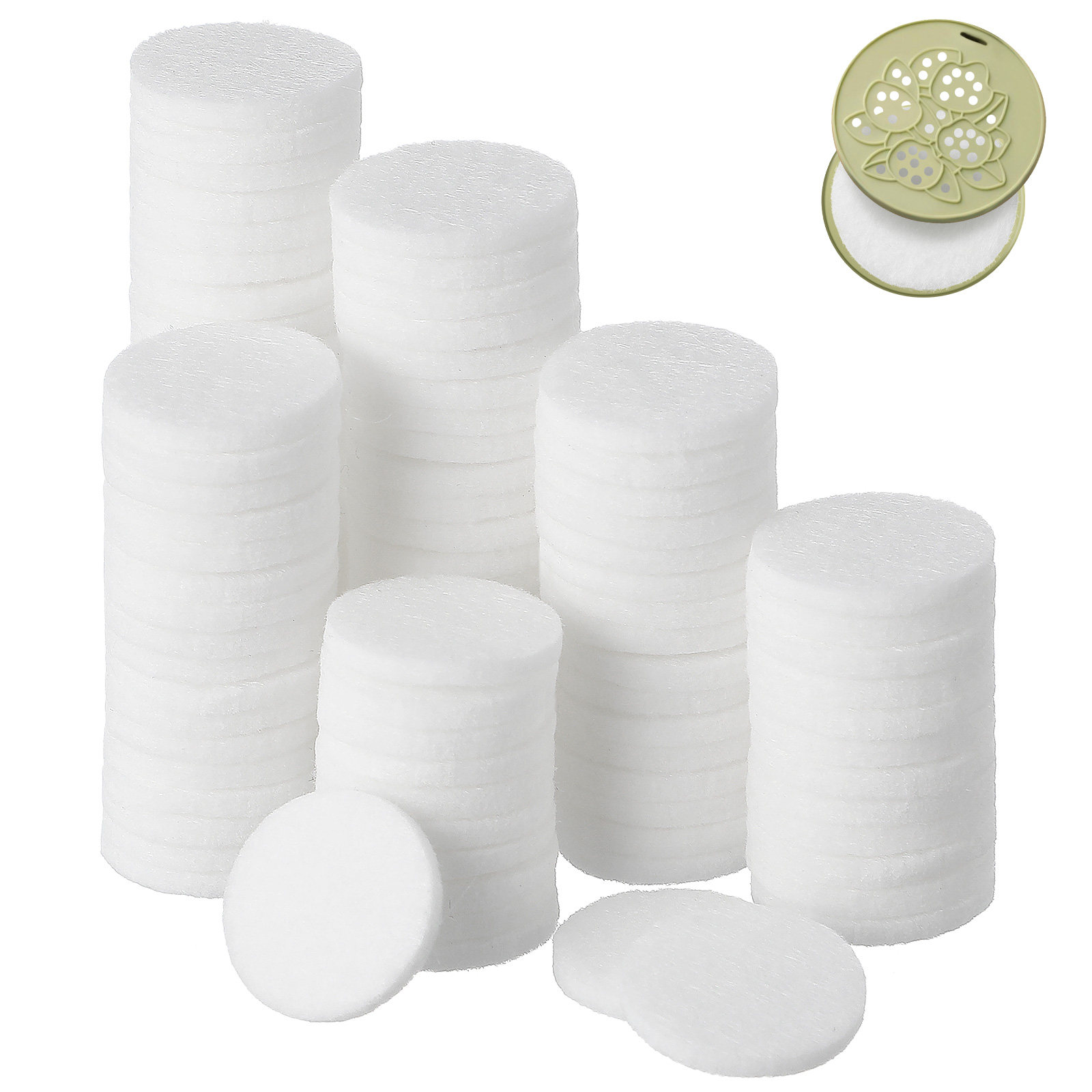 100Pcs Cotton Essential Oil Di - Diffuser Necklace Locket 评论和价格