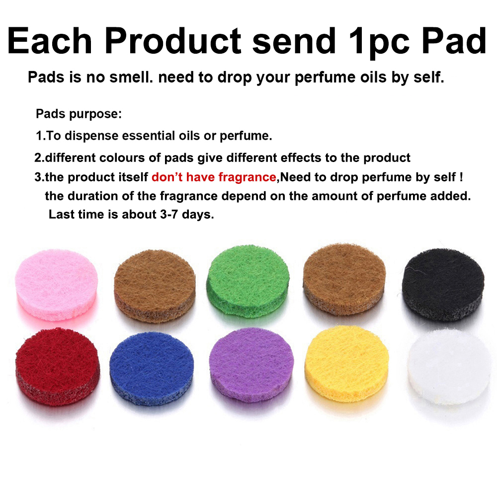 10pcs/lot Aromatherapy Stainle - Diffuser Necklace Locket 评论和价格