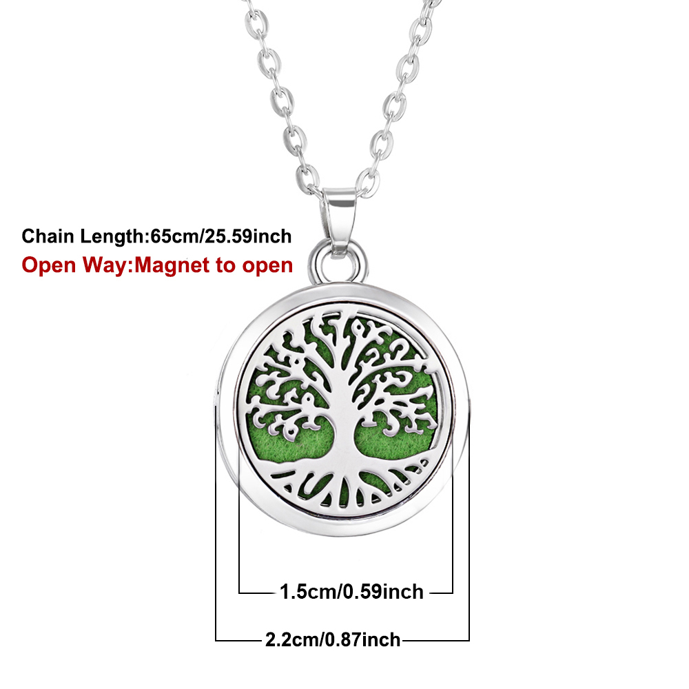 10pcs/lot Aromatherapy Stainle - Diffuser Necklace Locket 评论和价格