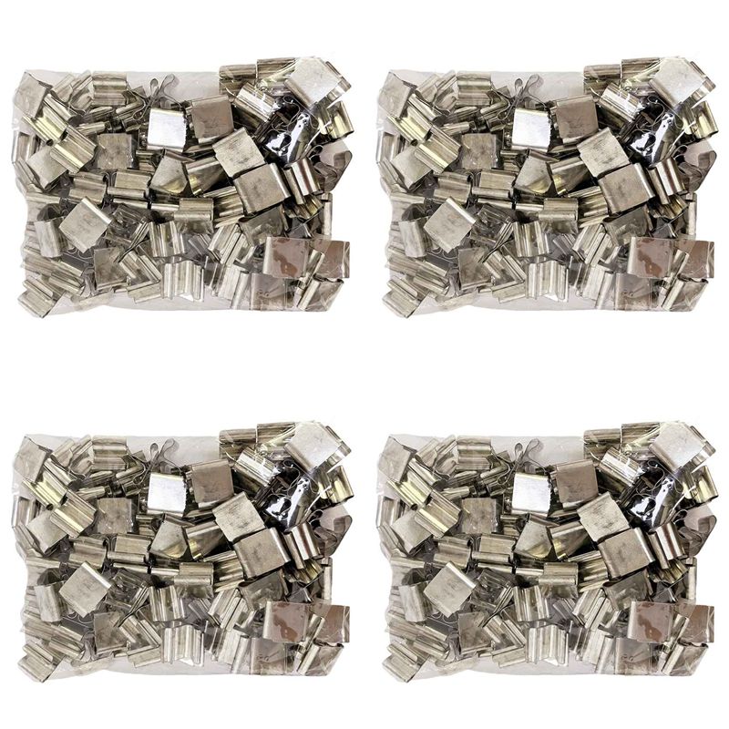 ABUI-400 PCS Metal Wick Sustai - Wooden Wick Candle 评论和价格