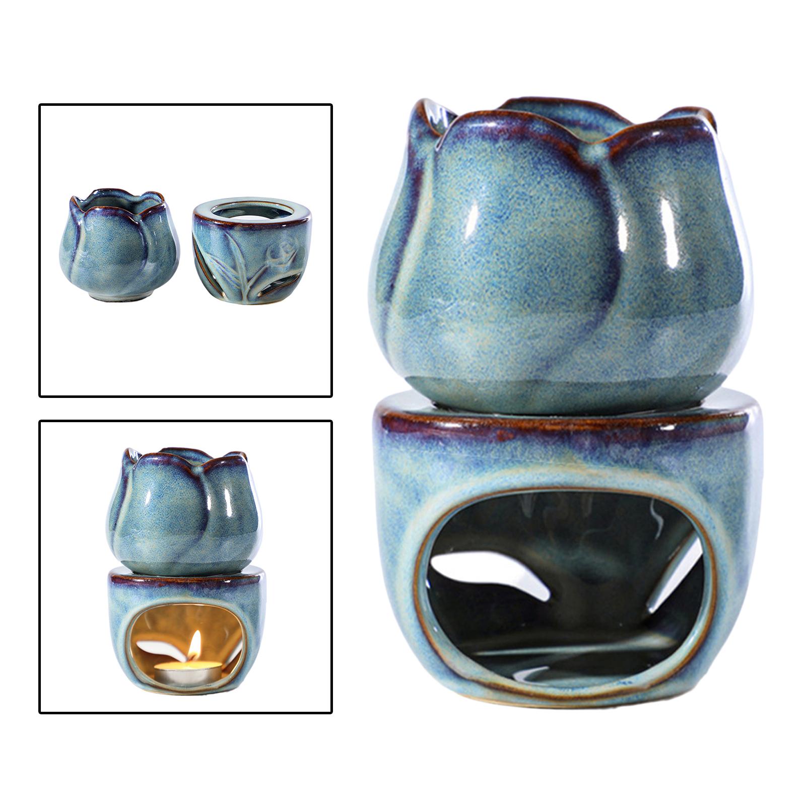 Tulip Ceramic  Aromatherapy Oi - Home Fragrance Wax Melts 评论和价格