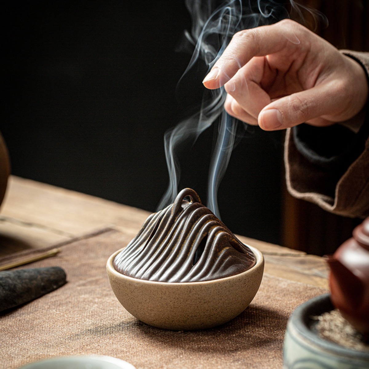 Meditation Fragrance Holder Cr - Home Fragrance Zen 评论和价格