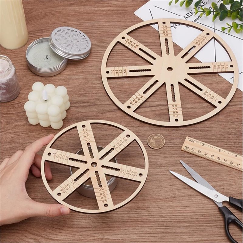 ABUI-Wick Holders 2Pcs Wick Ce - Wooden Wick Candle 评论和价格