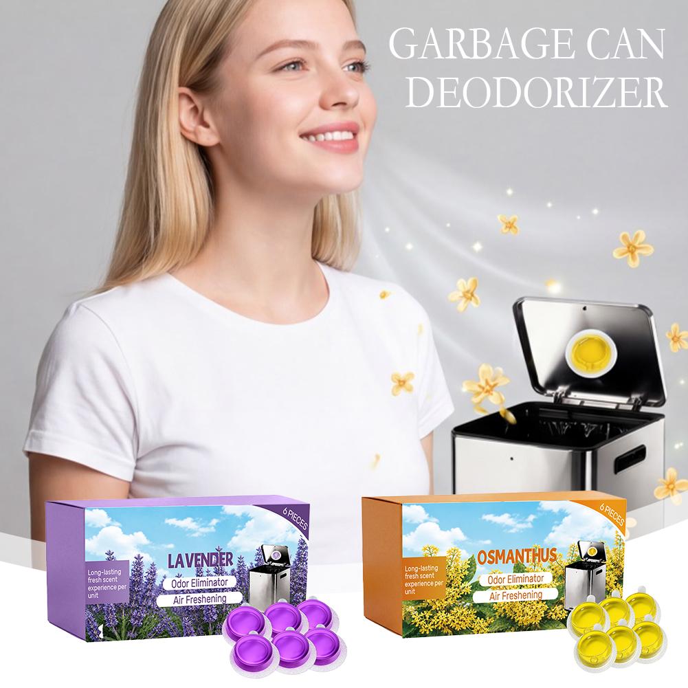 6Packs Trash Can Deodorizer La - Gel Air Freshener 评论和价格