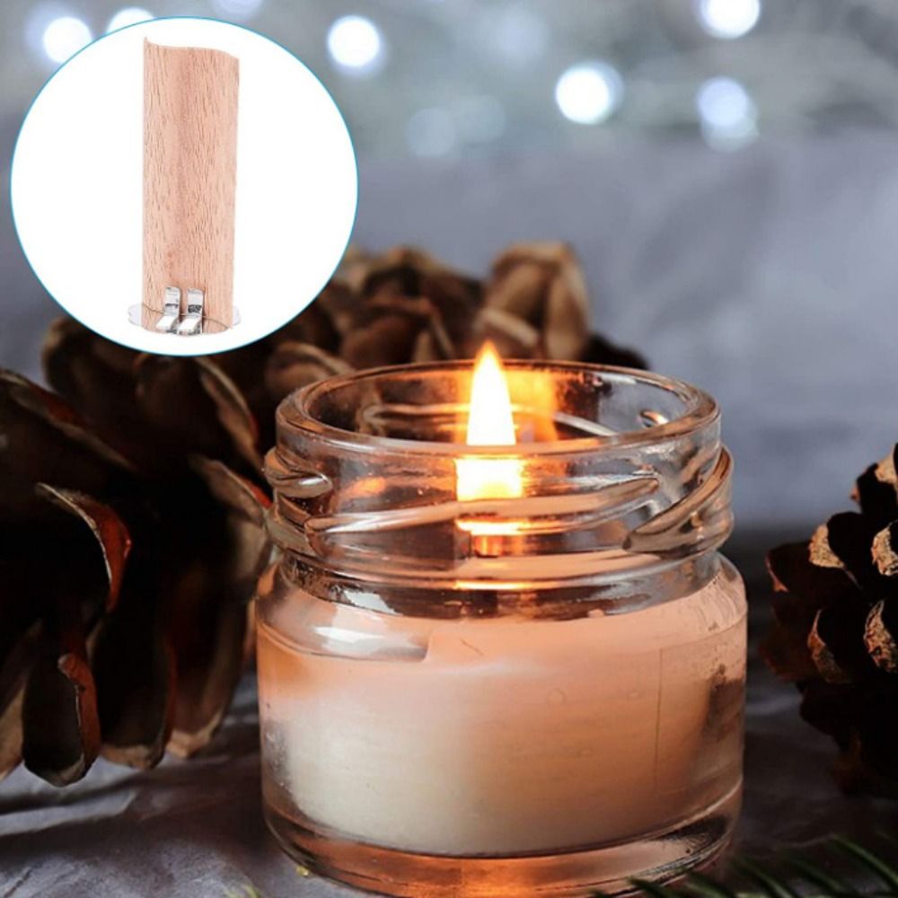 High Quality S-shaped DIY Hand - Wooden Wick Candle 评论和价格