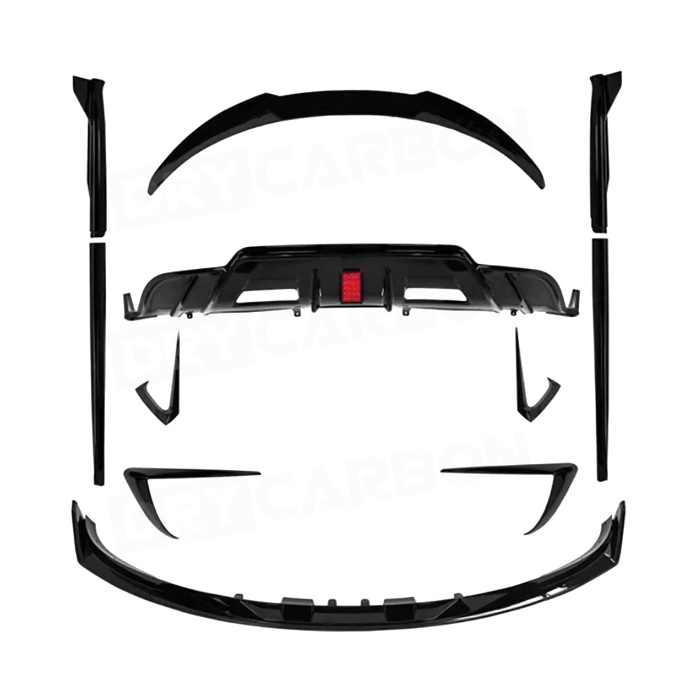 Front Bumper Lip Rear Bumper D - Car Vent Diffuser 评论和价格