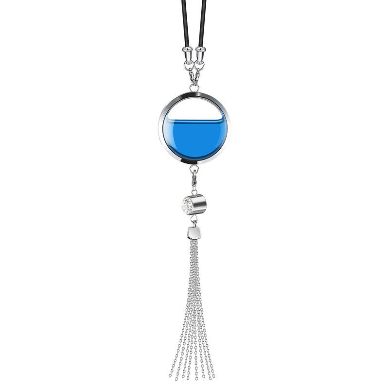 Premium Metal Car Fragrance Pe - Diffuser Necklace Locket 评论和价格