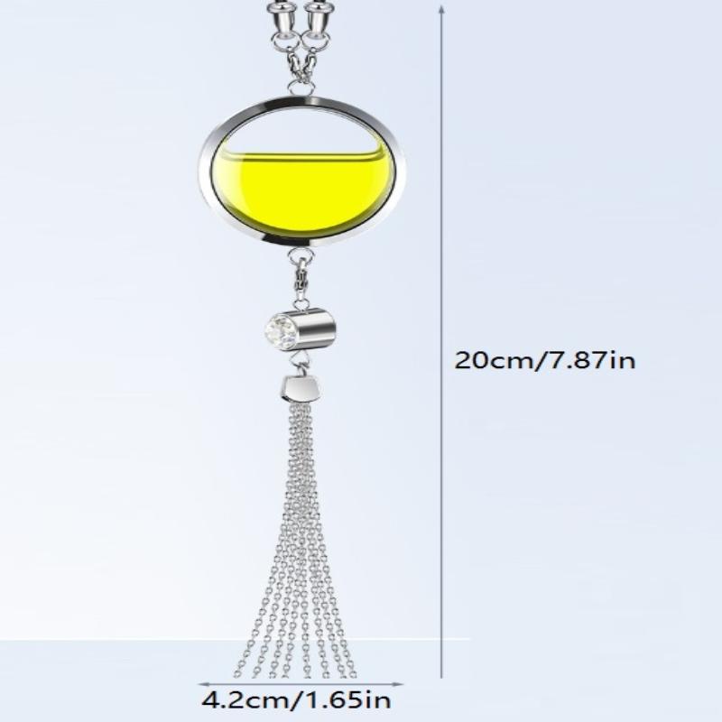 Premium Metal Car Fragrance Pe - Diffuser Necklace Locket 评论和价格